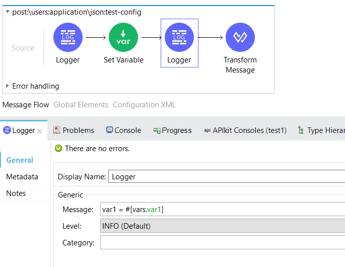 logvariable